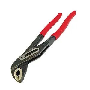 50mm Jaw 300mm Length Waterpump Pliers Slim Jaw 7 Position Locking Head