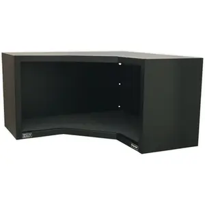 930mm Heavy Duty Modular Corner Wall Cabinet with Steel Fixings for Stability