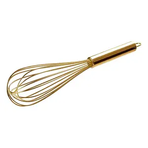 Canora Grey Dixon Stainless Steel Whisk Gold / 8cm H x 39cm W