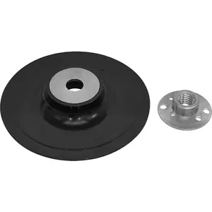 125mm Rubber Backing Pad - M14 x 2mm - Orbital Sanding & Polishing Disc Plate