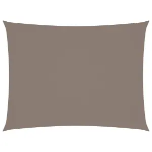 Berkfield Sunshade Sail Oxford Fabric Rectangular 2x3.5 m Taupe