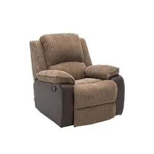 Valencia Manual Latch Recliner Armchair Brown