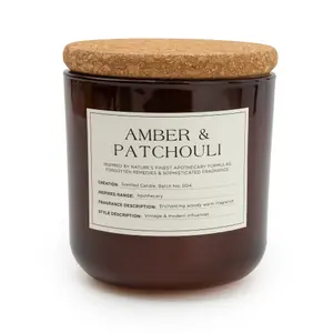 Apothecary Amber & Patchouli Medium Jar candle