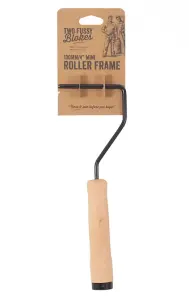 Two Fussy Blokes Wooden Handle 4" (100mm) Roller Frame - Short 11" Long