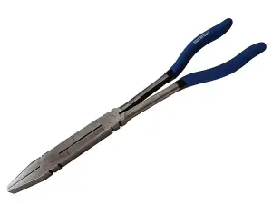 Faithfull CT04-003A Long Reach Flat Nose Pliers 300mm (12in) FAIPLLFN335