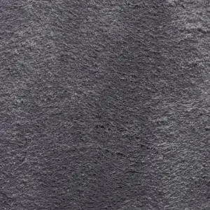 Rug HUARTE Short Pile Soft and Washable Anthracite 80x150 cm