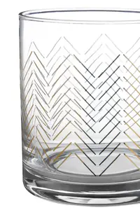 Interiors by Premier Set Of Four Jazz Tumbler Glasses