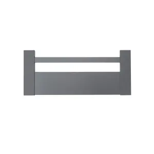 GoodHome Soto Matt anthracite Drawer front (H)187mm (W)355mm (T)13mm