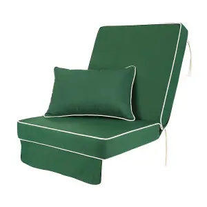 Alfresia Green Luxury Swing Seat Cushion