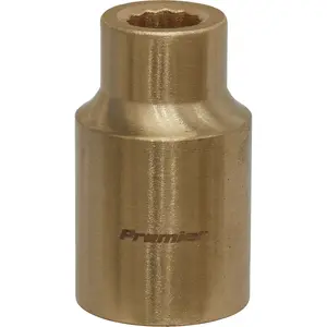 8mm Non-Sparking WallDrive Socket - Durable Beryllium Copper Design