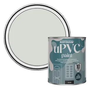 Rust-Oleum Winter Grey Gloss UPVC Paint 750ml