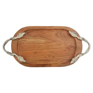 Interiors by Premier Vine Oval Serving Tray