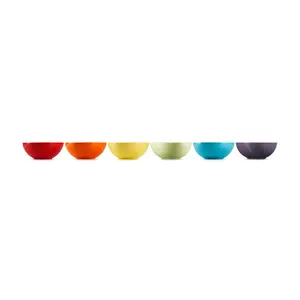 Rainbow Gifting 20.28ml Stoneware Cereal Bowl (Set of 6)