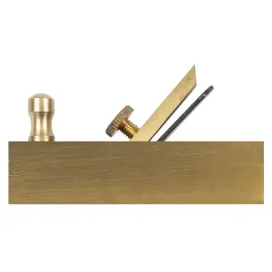 Sealey Mini Brass Plane Set Bull Nose Block Scraper Detailed Trimming 3pc MBP03