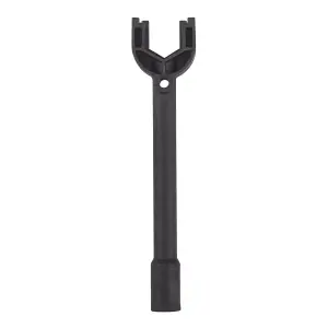 GoodHome Cavally Black Modern Basin Pillar Tap