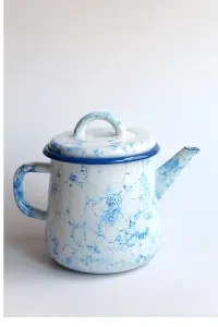 Rozi Bubble Collection Enamel Teapot