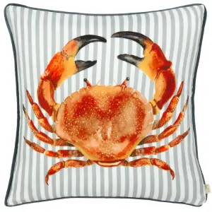 Evans Lichfield Salcombe Crab Piped Polyester Filled Cushion