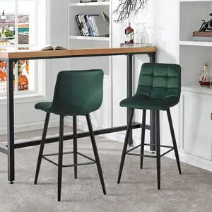 Breyson 65cm Bar Stool (Set of 2) Green