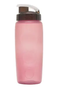 LocknLock Eco Pink Round Recycled Plastic Leakproof Sports Gym Hydration Bottle 500ml