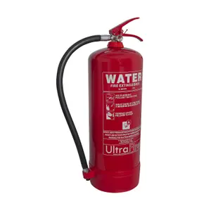 9ltr Water, 2kg CO2 Fire Extinguisher & Double Extinguisher Stand- UltraFire Fire Extinguisher Bundle