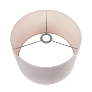 45cm Taupe Cylinder Table Lampshade Elegant Drum Floor Lamp Shade