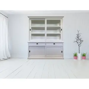 Jacksonport Display Cabinet White