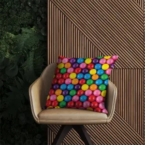 Brightly Colored Gum Balls Outdoor Cushion 45cm x 45cm