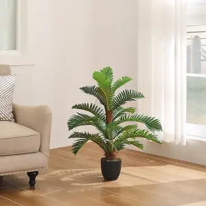 Artificial Plant Phoenix Fern Tree in Pot for Decoration Living Room