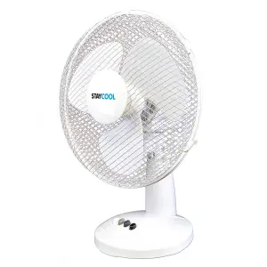 StayCool 16" (40cm) Desk Fan White