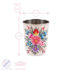 BillyCan - Picnic Tumbler - 300ml  - Cotton Pansy