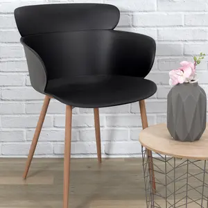 Houon Dining Chair (Set of 2) Black