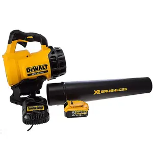 Dewalt DCM562PB 18v XR Outdoor Garden Brushless Leaf Blower Bare + Gloves