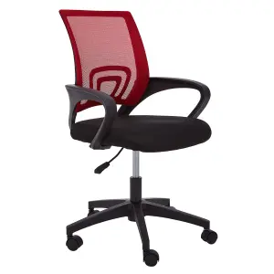 Maison by Premier Red Home Office Chair