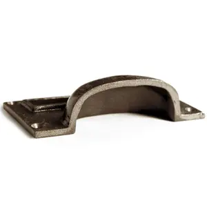 Hammer & Tongs - Filing Cabinet Cup Handle with Card Frame - W100mm x H50mm