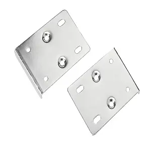 Charles Watson Hinge Repair Plates Cabinet Fixing Kit Kitchen Door Bracket Mount and Screws Pair