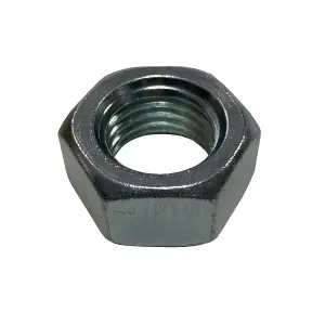 Diall M8 Carbon steel Hex Nut