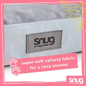 Snug Orthopaedic Support Pet Bed 58 cm H x 72 cm W x 16.5 cm D / Medium