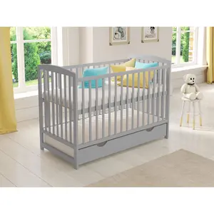 Percie Cot Bed Grey