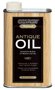 Colron Refined Clear Soft sheen Not antibacterial Furniture Wood oil, 500ml