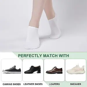 12 Pairs Unisex Sports Ankle Socks Cosy Walking Quality 6-11 Uk Comfy White