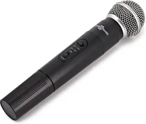 Single Handheld Wireless Microphone System By Gear4music