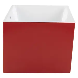 Freestanding Bath 1700 x 810 mm Red RIOS