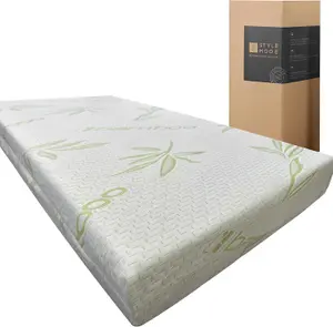 2" Bamboo Memory Foam Mattress Topper For Super King Bed (150cm x 200cm + 2.5cm)