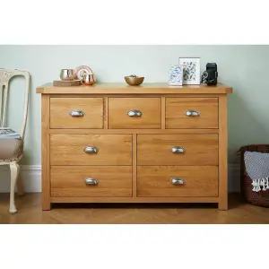 Birlea Woburn 4 + 3 Chest In Oak