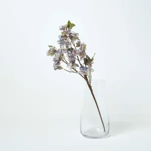 Homescapes Blue Orchard Blossom Flower Single Stem 64 cm