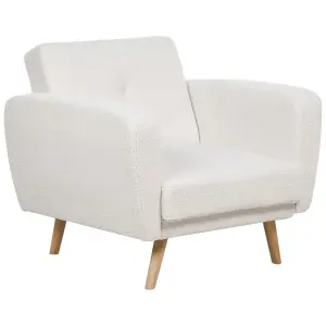 Armchair FLORLI Boucle Off-White