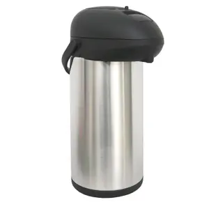 Oypla 5L Stainless Steel Airpot Insulated Vacuum Thermal Flask Jug