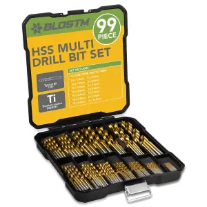 BLOSTM HSS Drill Bit Set 99 Piece