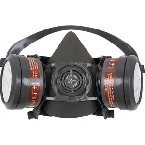 Premium Half Mask Respirator with A1P2R Filter Cartridges and Exhalation Vent