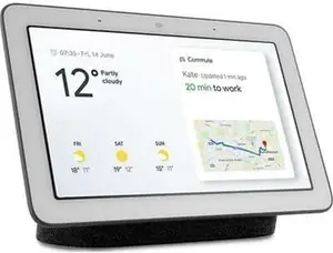 Google Nest Home Hub 7" Smart Speaker & Display Voice Control Command Assistant